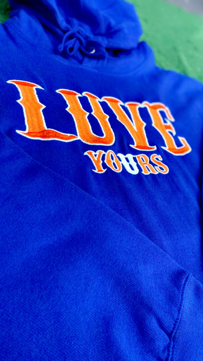 Pure Luve Only’ Royal x Orange x White Pullover