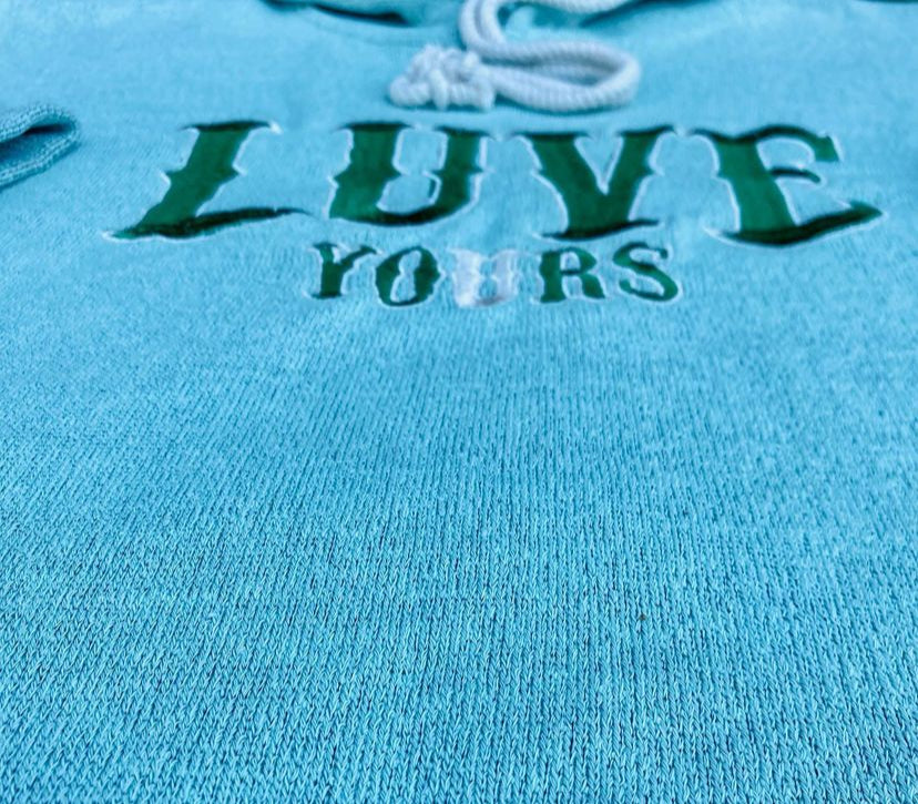 Pure LUVE’ Mint x Forest Green Pullover