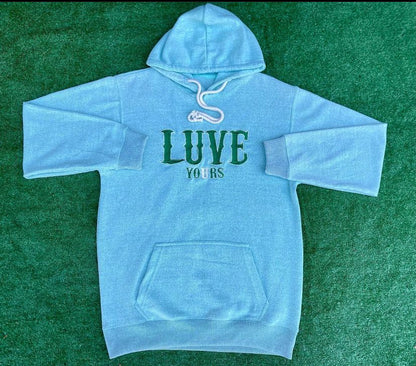 Pure Luve’ Mint x Forest Green Pullover