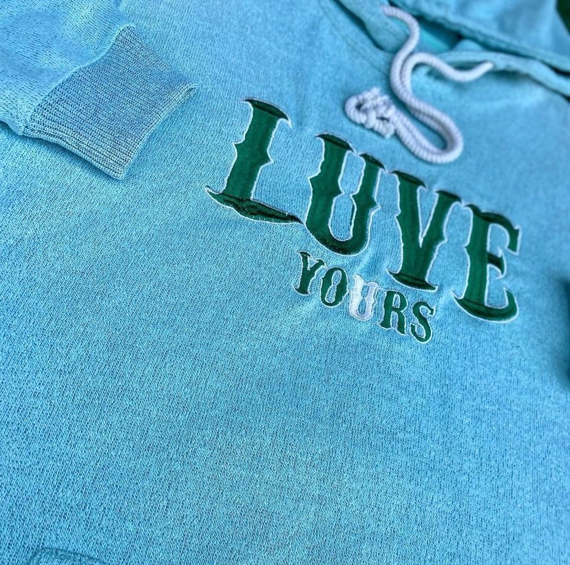 Pure Luve’ Mint x Forest Green Pullover