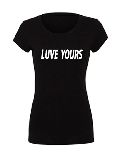 Ladies ‘Classic’ Blk x White Tee